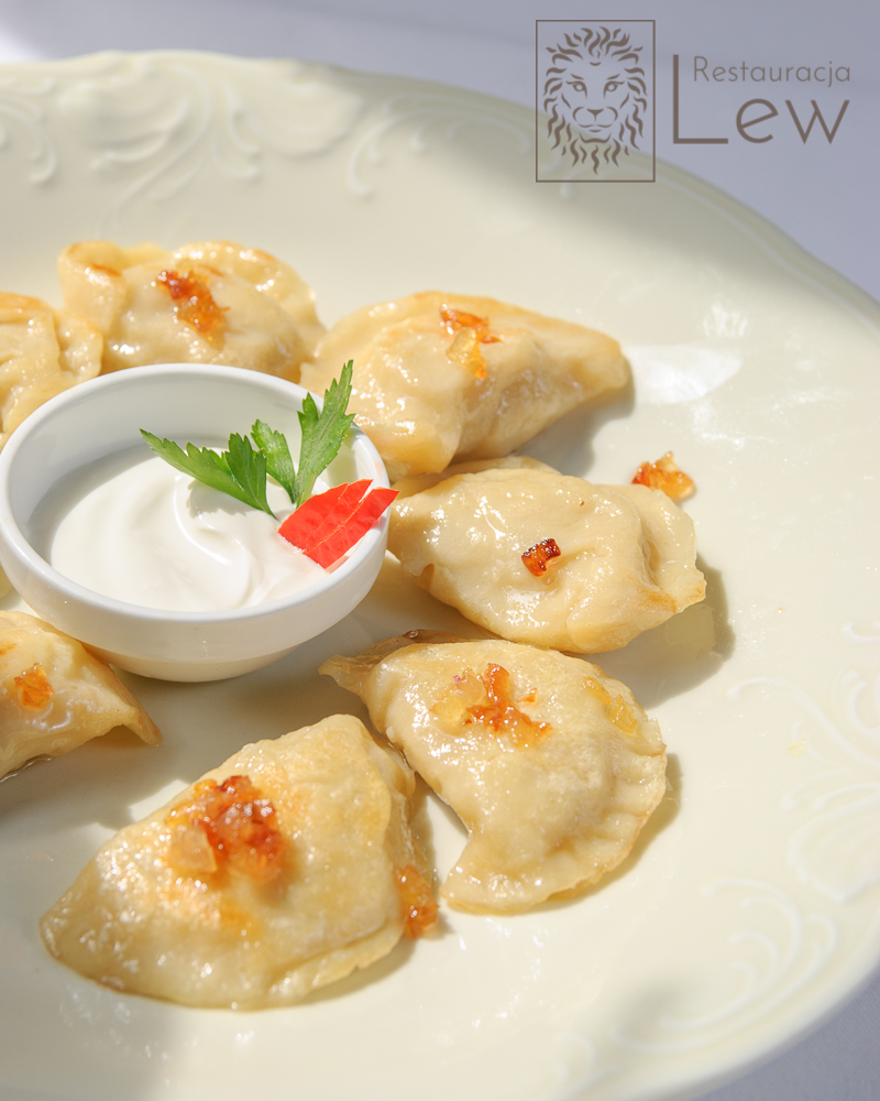 Wiosna w Restauracji Lew_pierogi ruskie